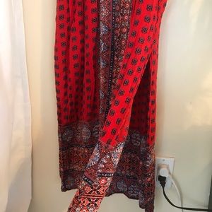 Pink Rose Maxi Dress